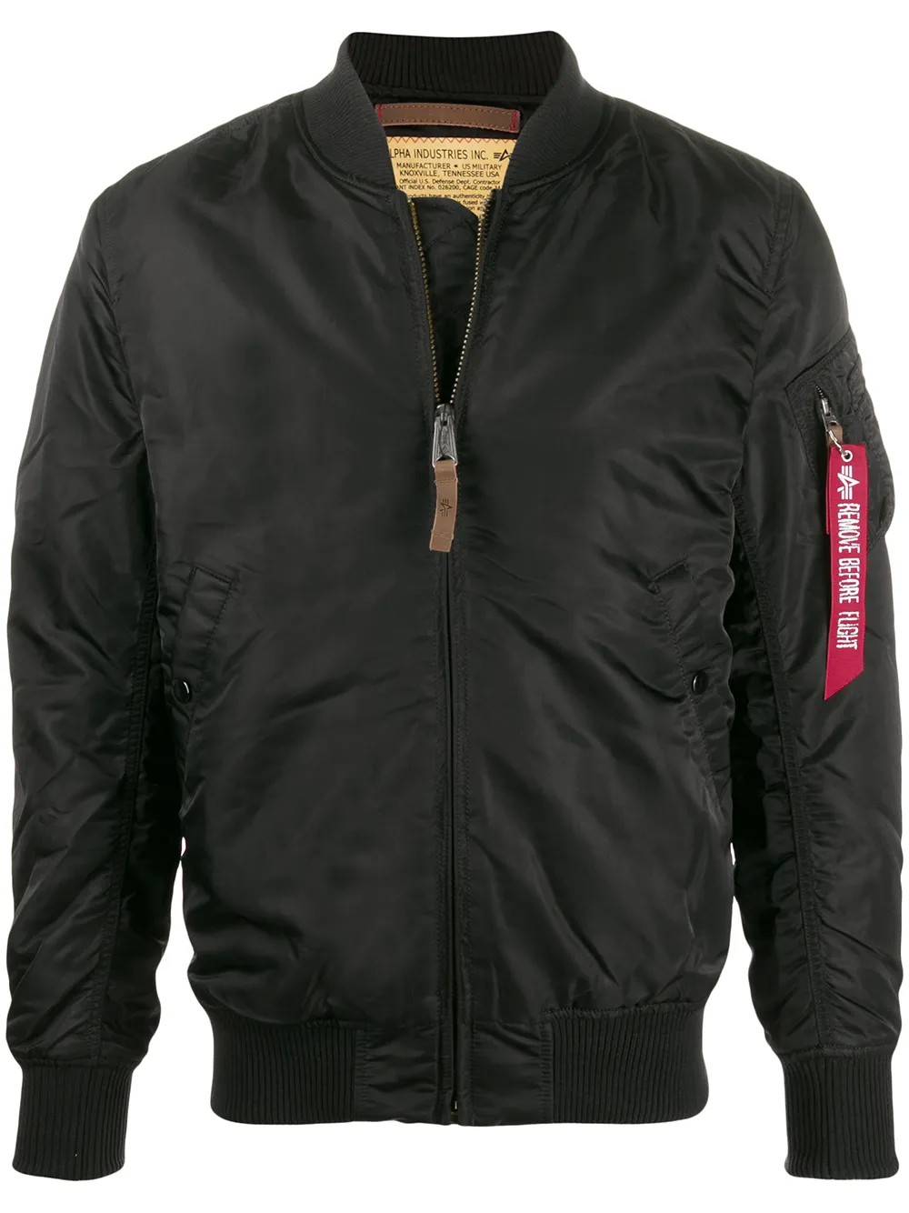 

Бомбер MA-1 Flight Alpha Industries, черный