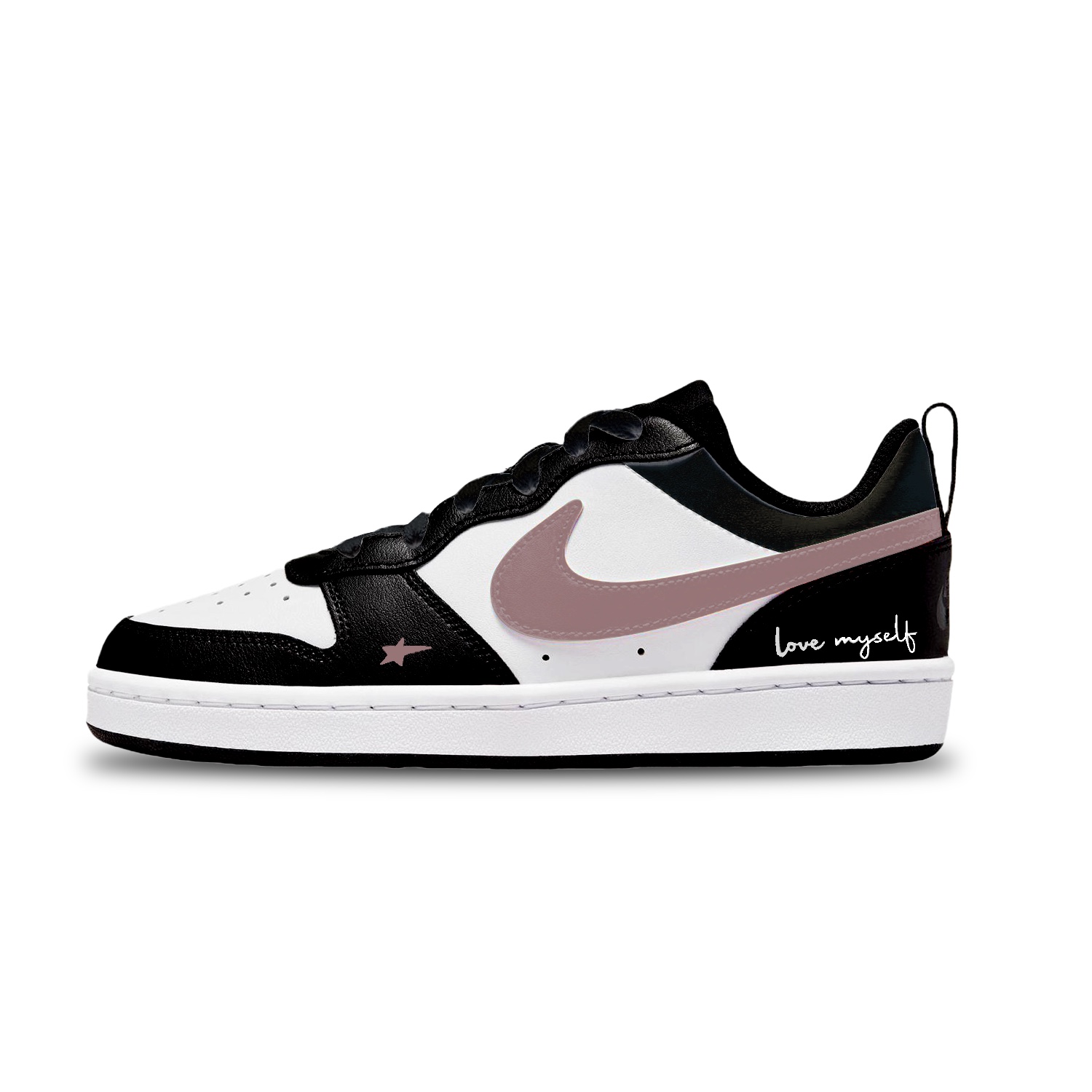 

Nike Кроссовки для скейтбординга Court Borough Dwarf Star Brown Low top Kids' Black/White/Pink/Purple Unisex