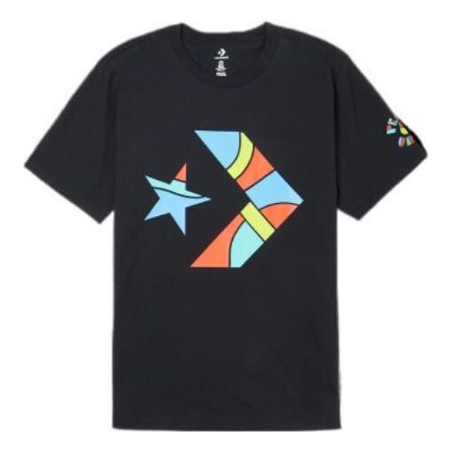 

Футболка peace and unity short sleeve tee 'black' Converse, черный