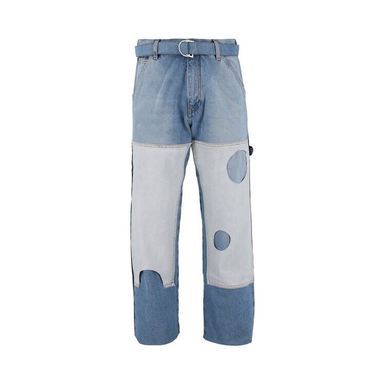 

Брюки Off-White Meteor Denim Carpenter Pant, синий