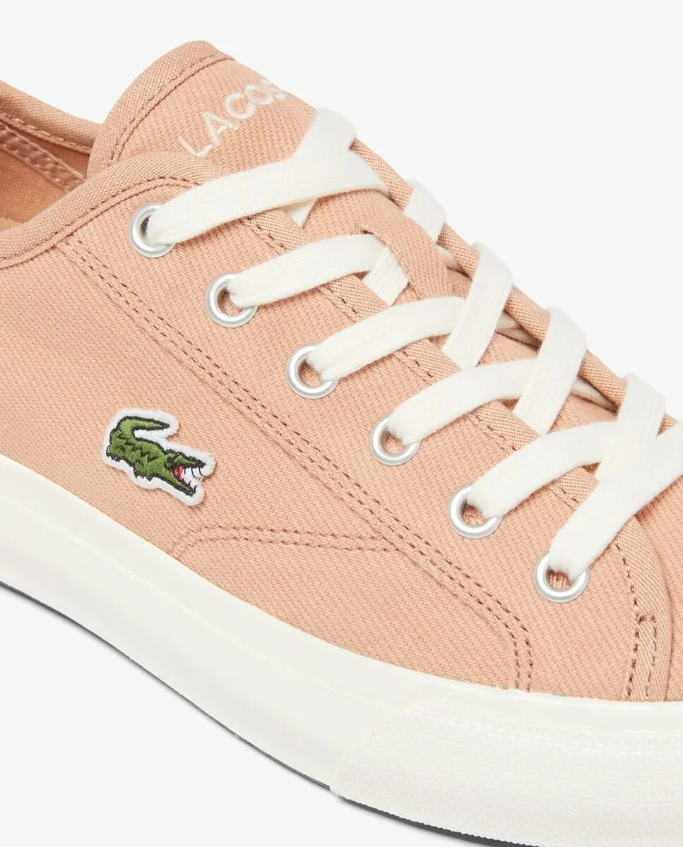 Кроссовки женские Backcourt розового цвета Lacoste, розовый — фото 3