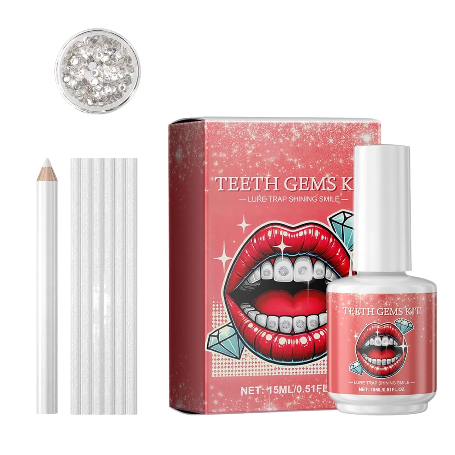 Набор съемных страз для зубов «Crystal Teeth Art» Generisch
