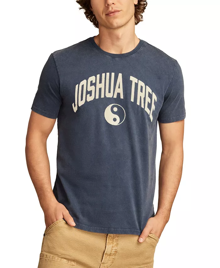 

Мужская футболка с коротким рукавом Joshua Tree Lucky Brand, синий