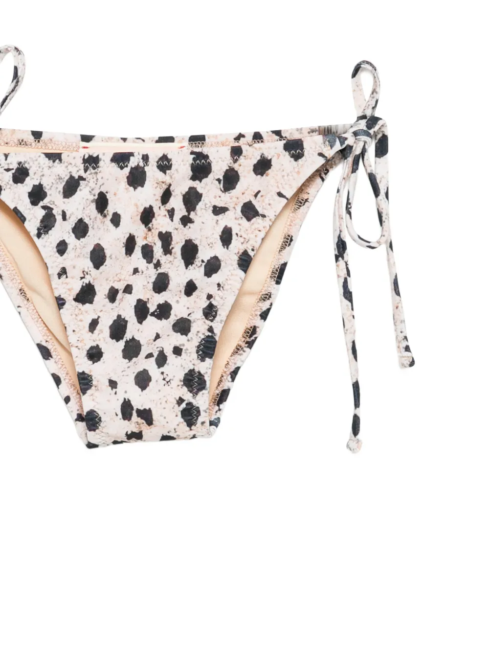 Бикини с завязками Elisabetta Franchi La Mia Bambina, бежевый — фото 2