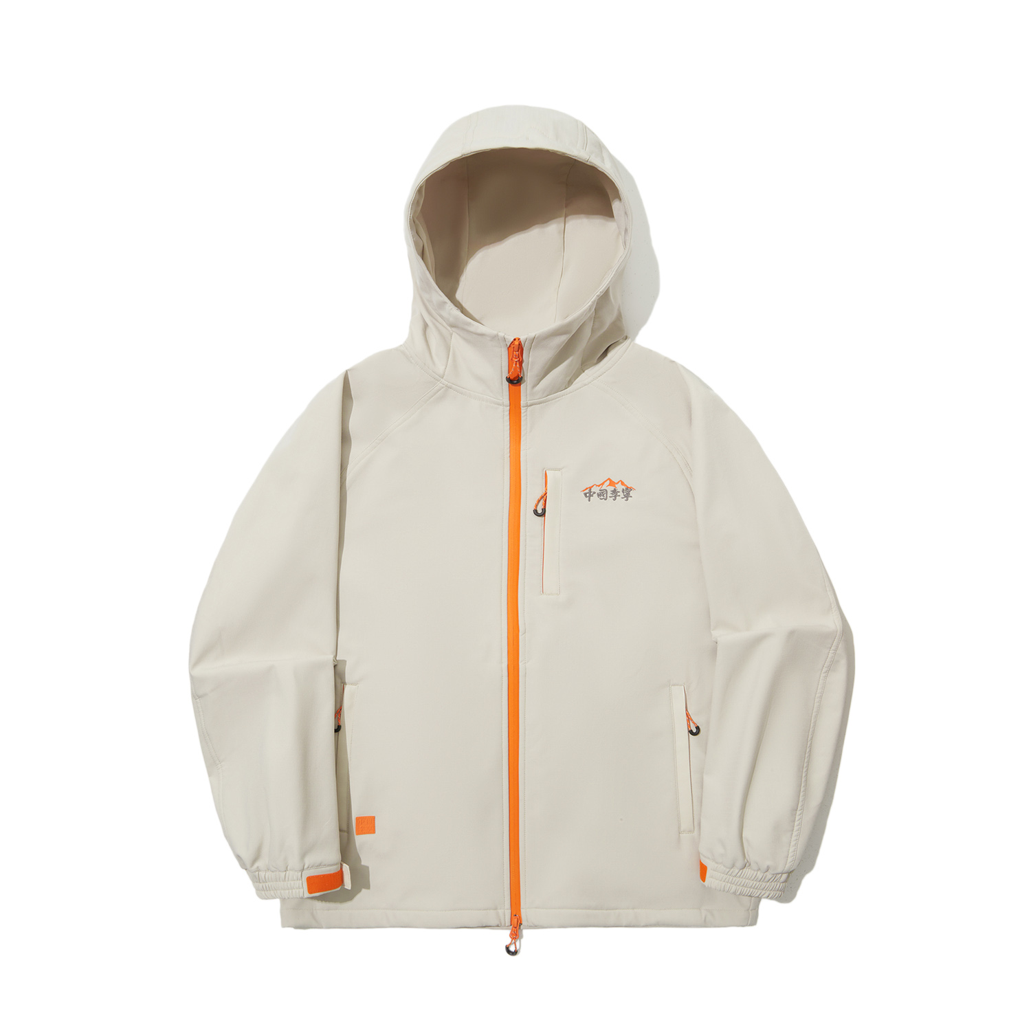 

LiNing Куртка унисекс серо-бежевая, Oat Gray