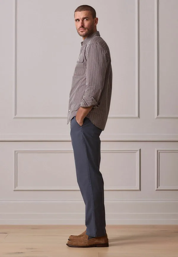 Классические чиносы ultimate chinos Next, Blue Grey Mid — фото 3