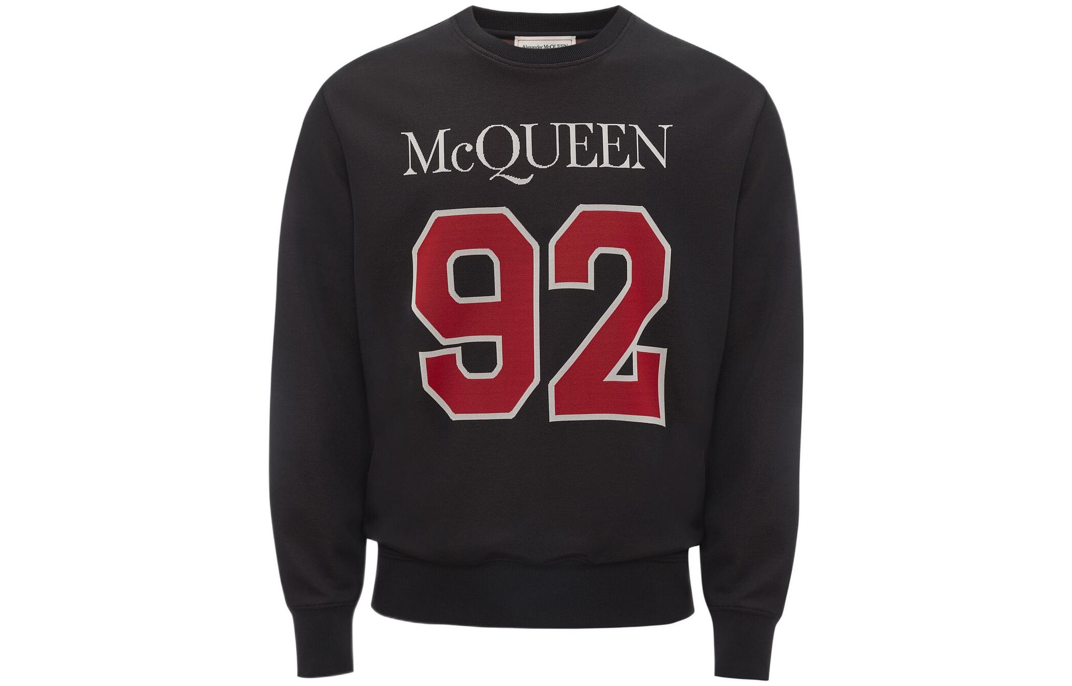 

Футболка мужская черная Alexander McQueen