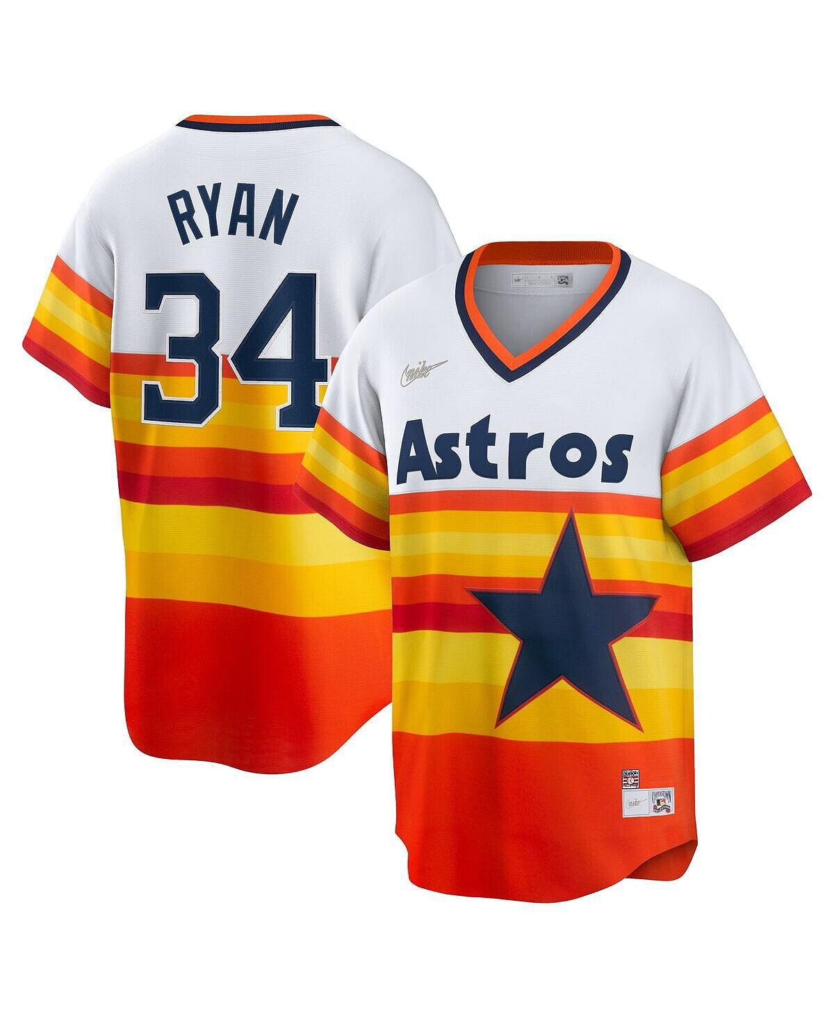 

Мужская реплика Джерси Nolan Ryan Houston Astros Coop Player Replica Nike
