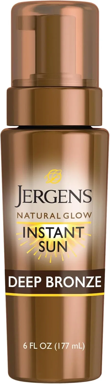 Автозагар мусс Jergens Natural Glow для тела, оттенок Deep Bronze, 177 мл