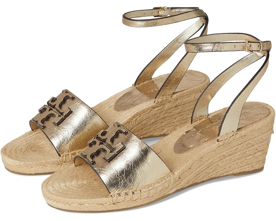 Туфли Tory Burch Ines Wedge Espadrille 50Mm, цвет Spark Gold