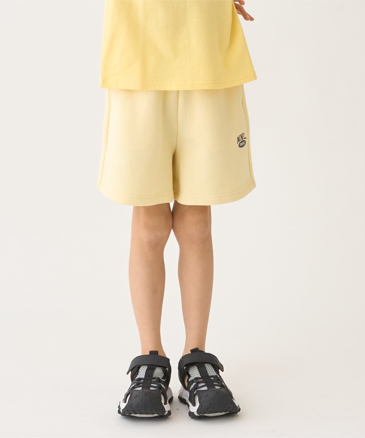Спортивные шорты из 100% хлопка MINIMAL, Yellow