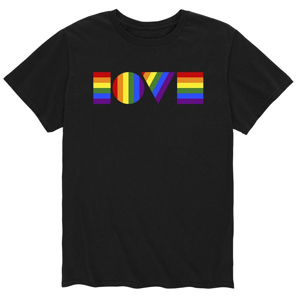 

Мужская футболка Pride Love Licensed Character, черный