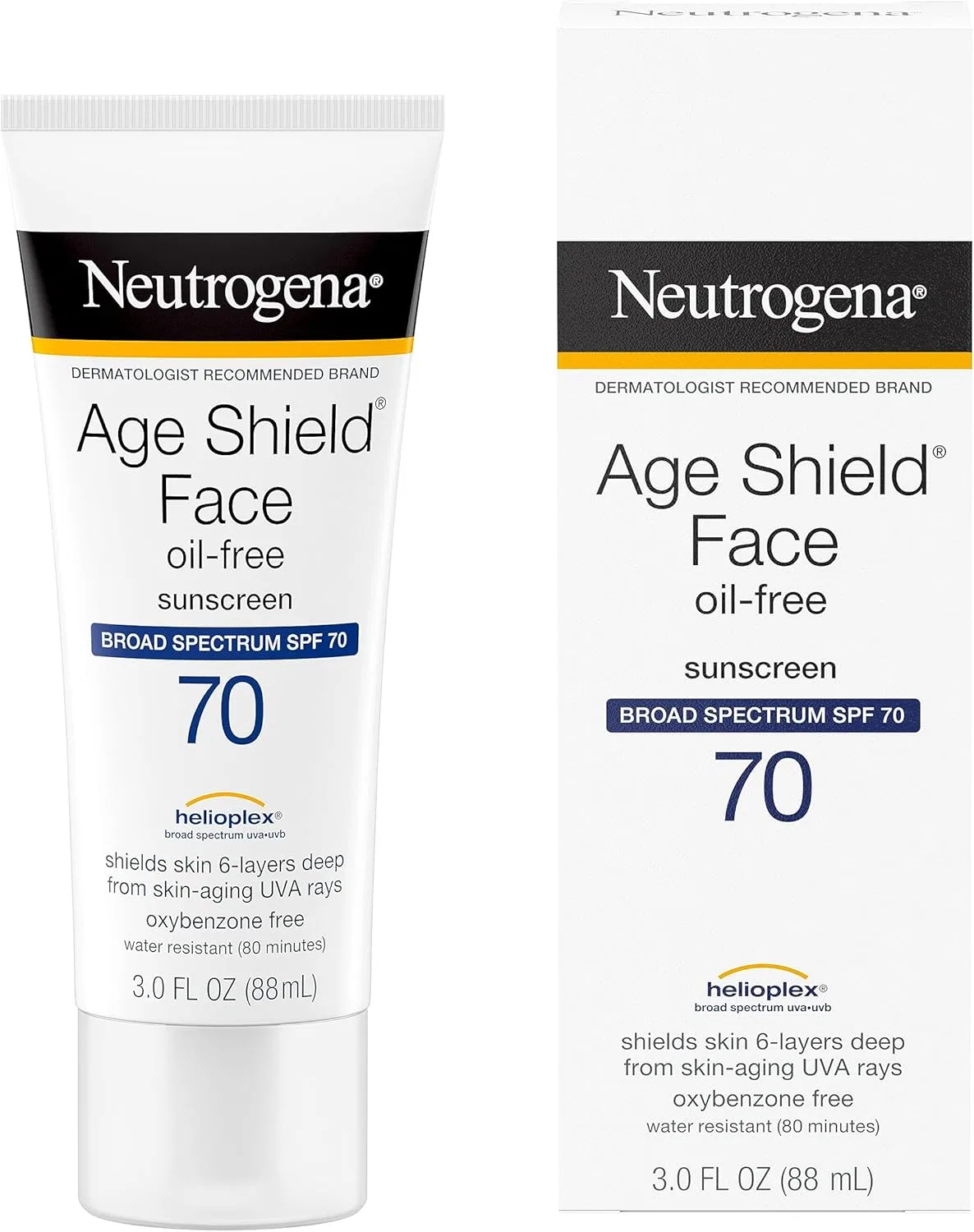 Солнцезащитный лосьон для лица Neutrogena Age Shield Anti-Oxidant SPF 70, 264 мл — фото 4