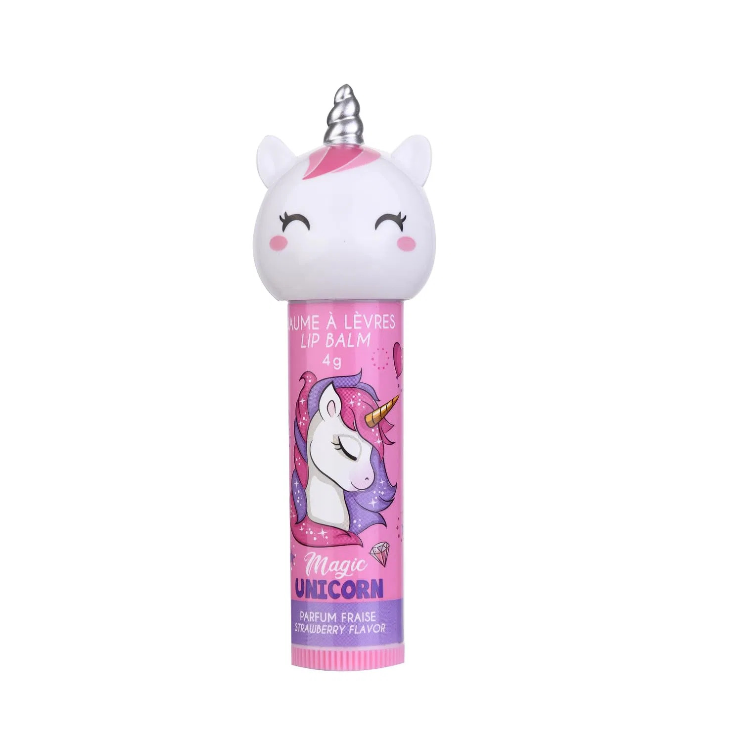 Детский бальзам для губ «Единорог» со вкусом клубники Mevsim Store, Unicorn — фото 3