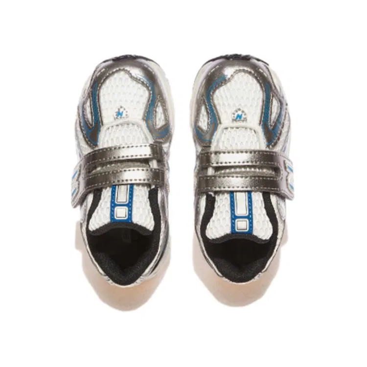 Кроссовки для малышей New Balance 1906R белые с серебром и синим — фото 3