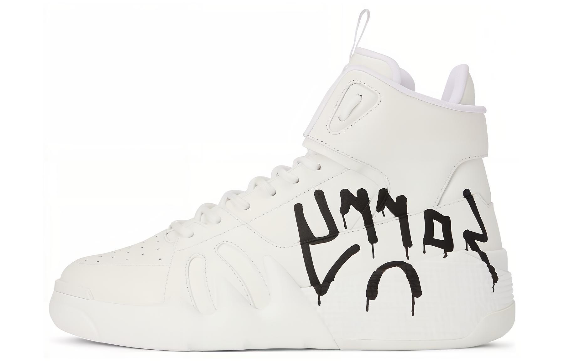 

Giuseppe Zanotti Извините заранее x/GZ Высокие кроссовки для скейтбординга, мужские, белые