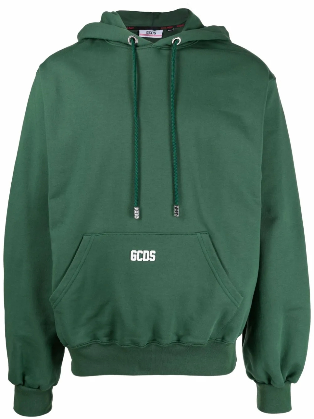 

GCDS худи с логотипом, зеленый