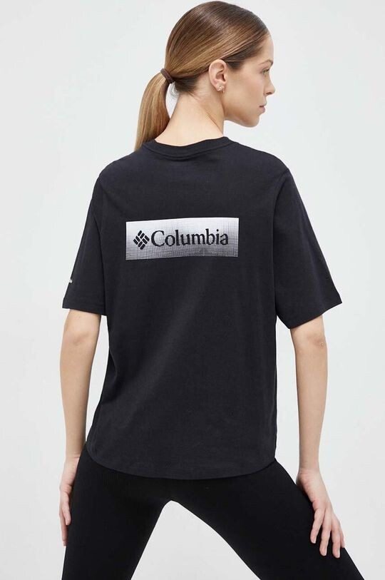

Футболка из хлопка Columbia, черный