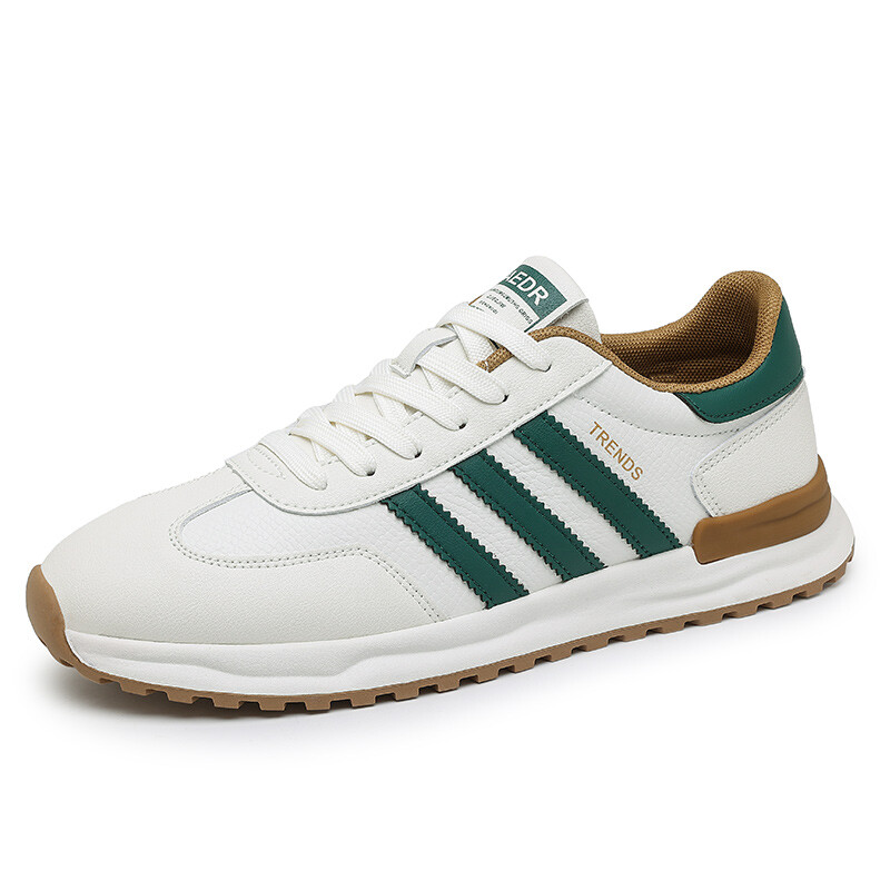 

Кроссовки мужские Lifestyle Shoes Men Low-Top Senguibuck, бежевый/зеленый