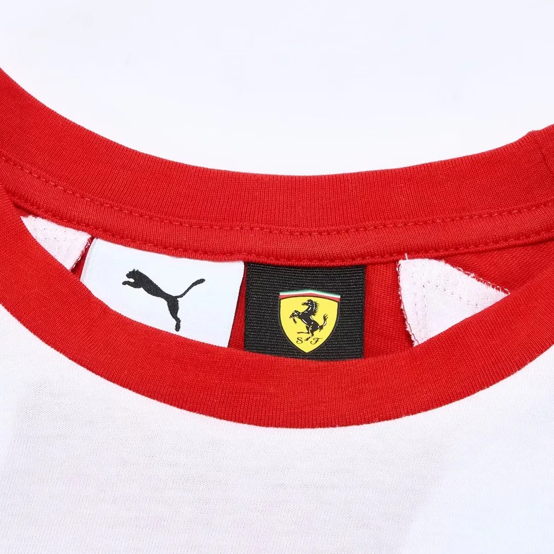 Футболка детская X Ferrari с круглым вырезом PUMA, Red-01 — фото 4