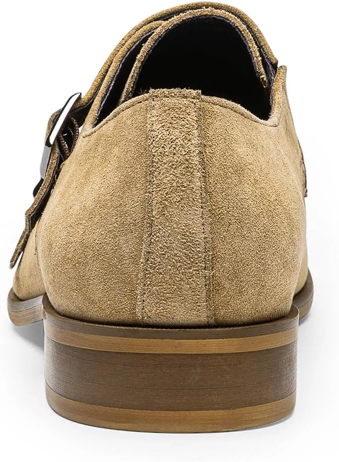 Лоферы из натуральной кожи, Light Brown (suede) FIAVOM — фото 4