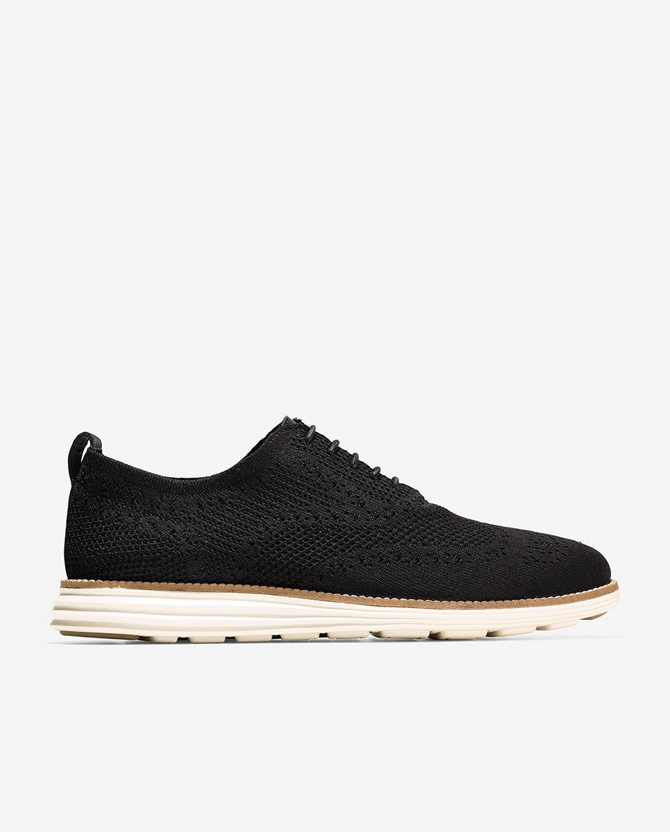 

Мужские туфли на шнуровке из черной ткани Stitchlite™ Cole Haan, черный