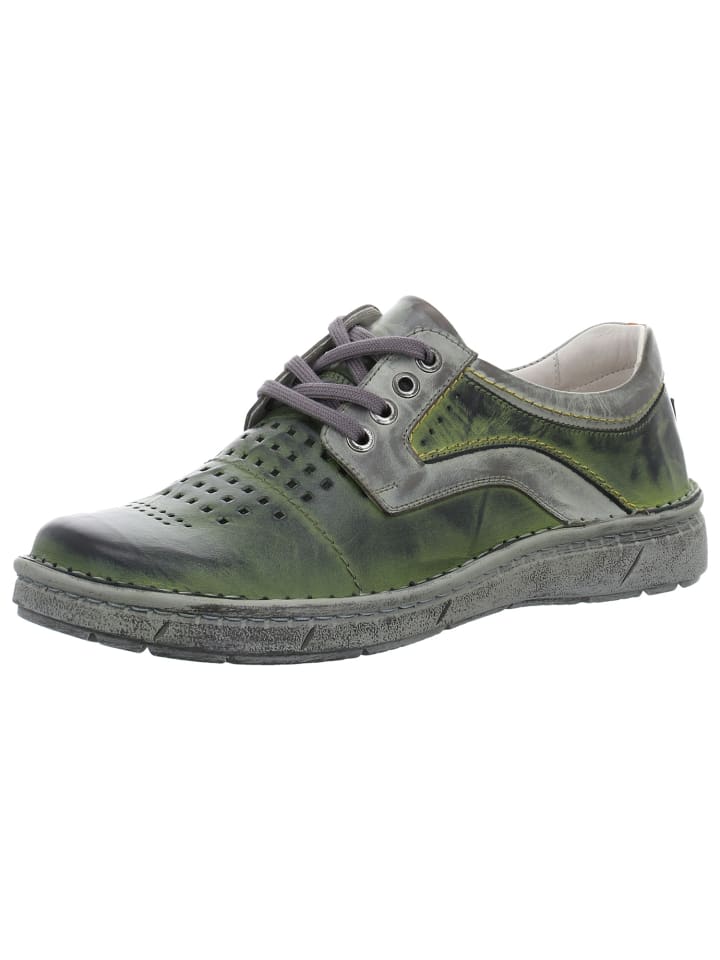 

Krisbut Спортивные кроссовки на шнуровке зеленого цвета