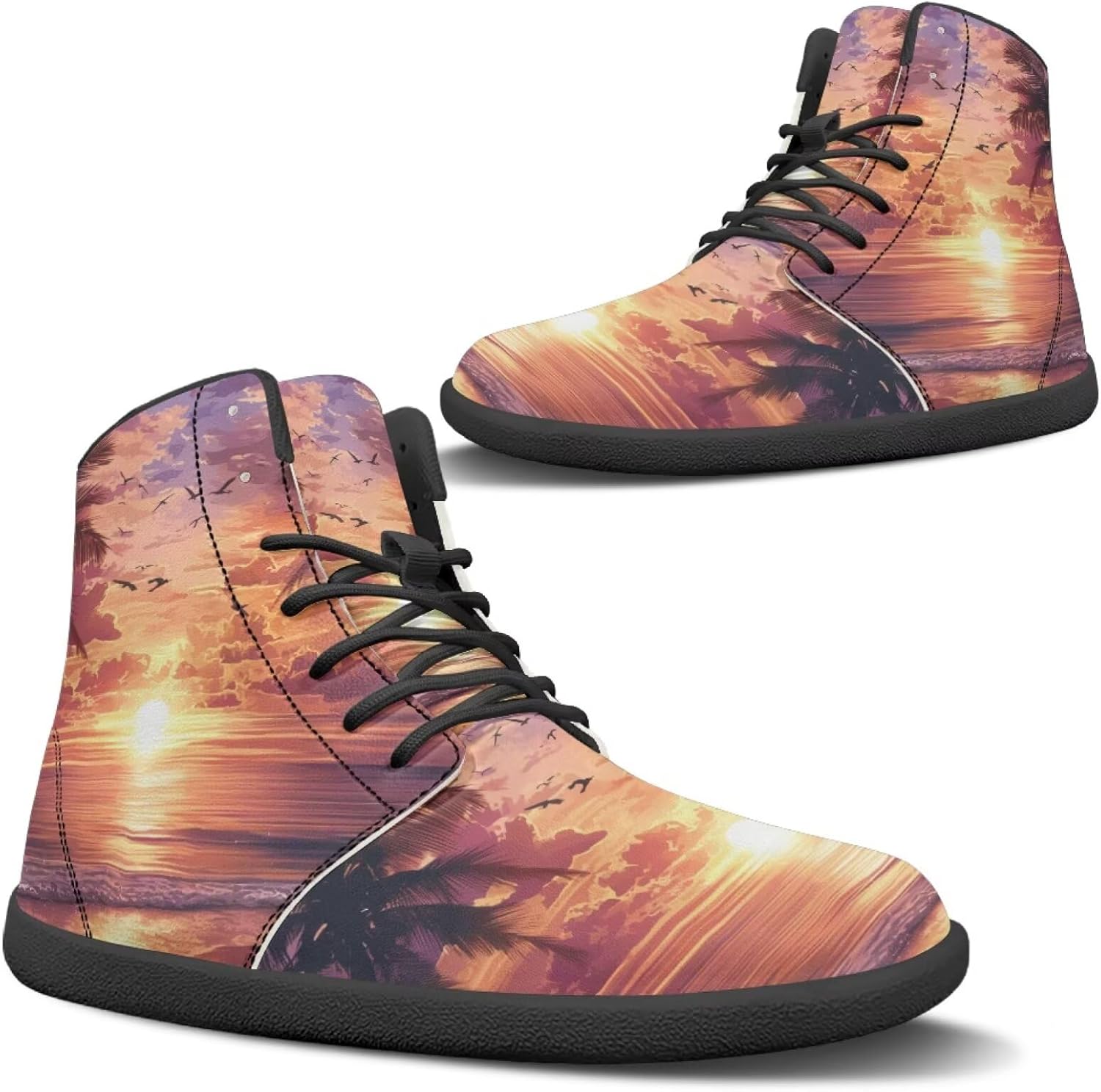 

Кроссовки Binienty унисекс для ходьбы, Beach Sunset