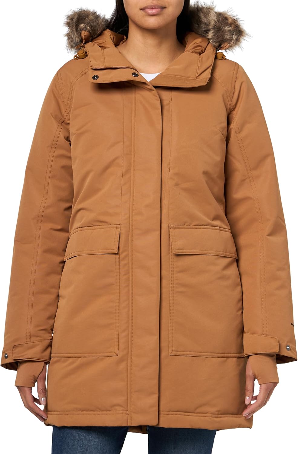 

Columbia женская куртка Little Si II Insulated Parka, Camel Brown