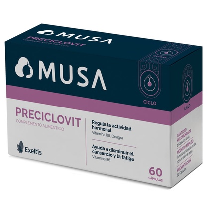 

Муса Прецикловит 60 капсул Exeltis
