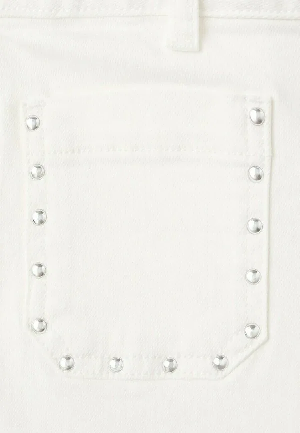 Детские джинсовые шорты Mango Kids, White — фото 3