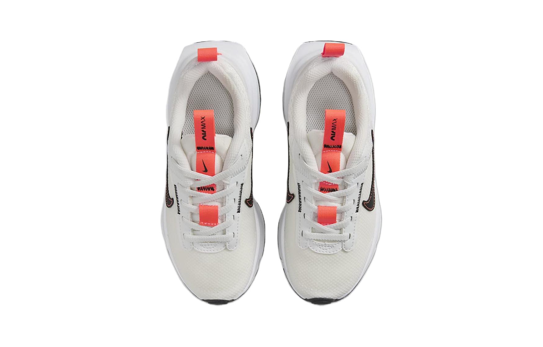 Детские повседневные кроссовки Air Max INTRLK для дошкольников Nike, бело-оранжевые — фото 3