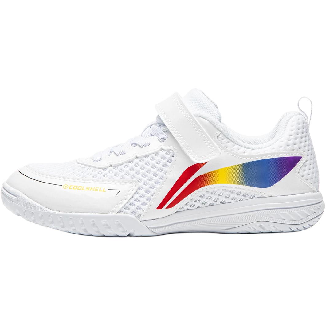 

Table Tennis Series Mid top детские тренировочные кроссовки LINING, Sкоричневыйdard белый