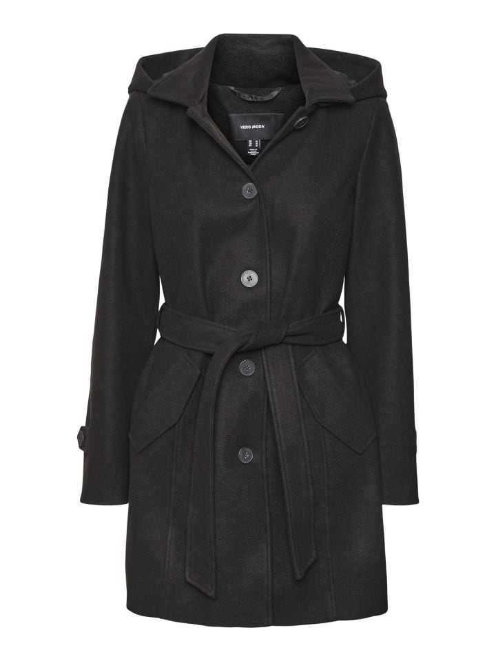 

Зимнее пальто Vero Moda, черный