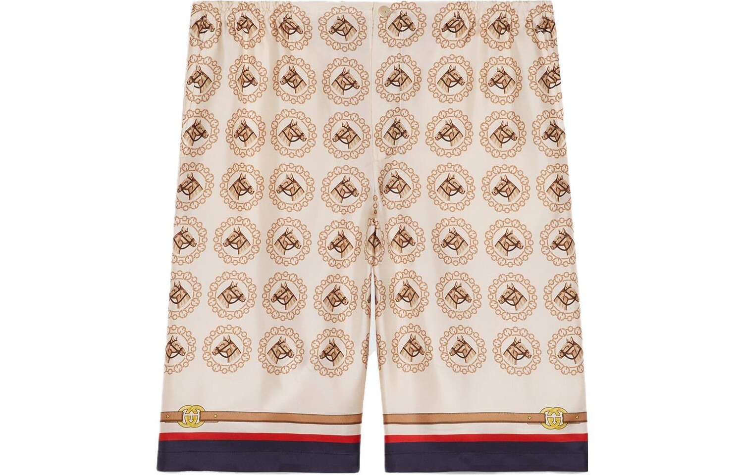 

Повседневные шорты мужские бежевые Gucci, бежевый