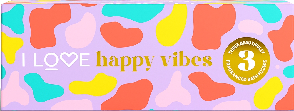 

Особые моменты, счастливые вибрации, пена для ванны I Love, kvepalai mango, grapefruit, peach 3× 150 гр