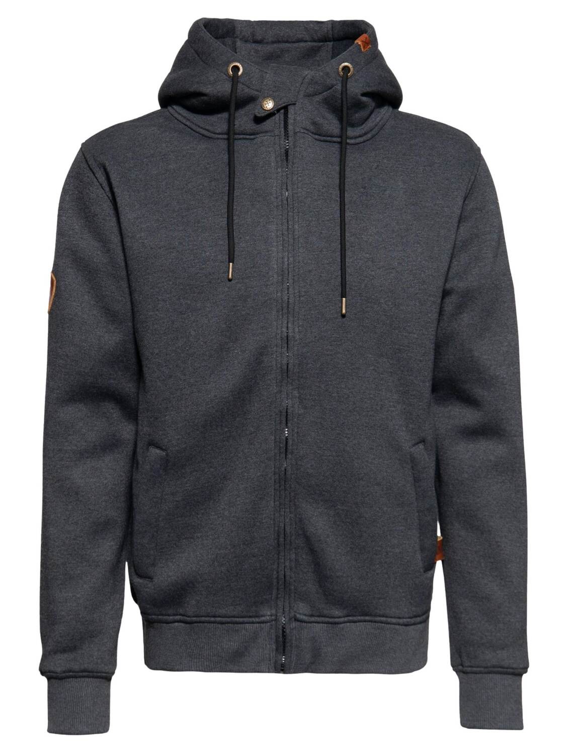 

King Kerosin Толстовка с молнией 'K.K. Adventure Gear' в сером цвете
