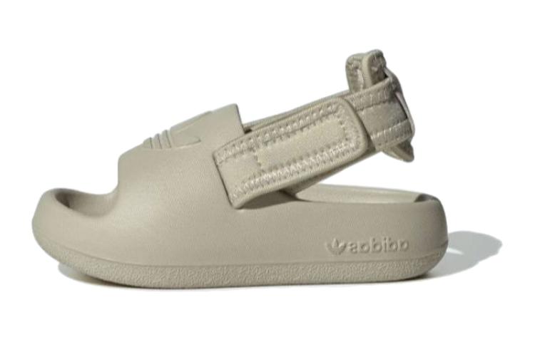 

AdiFOM Q Детские тапочки для детей Adidas Originals, серый