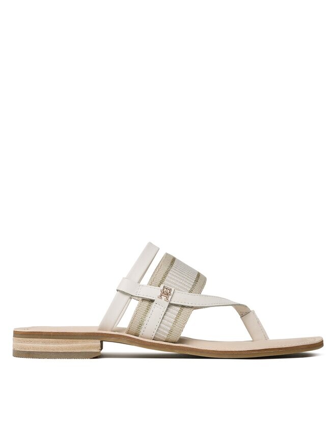Шлепанцы Tommy Hilfiger Th Webbing Mule Sandal FW0FW07275, белый