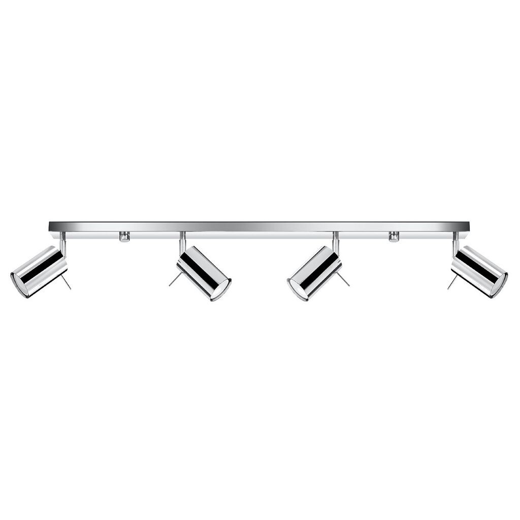 

Потолочный светильник RING 4L хром 4xGU10 40W сталь 16x6x80см Sollux Lighting