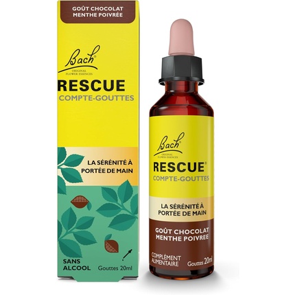 

Rescue Chocolate Mint Dropper Безалкогольная смесь из 5 цветов ‎Rescue