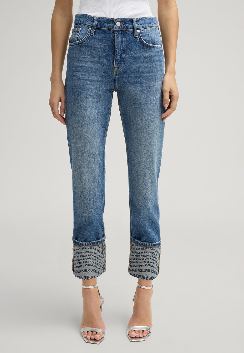

Зауженные джинсы MINA JOOP! Jeans, синий