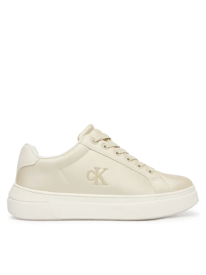 Calvin Klein Низкие кроссовки на шнуровке V3A9-83220-1688, бежевые