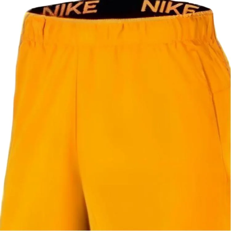 Nike Эластичные повседневные шорты мужские Orange — фото 4