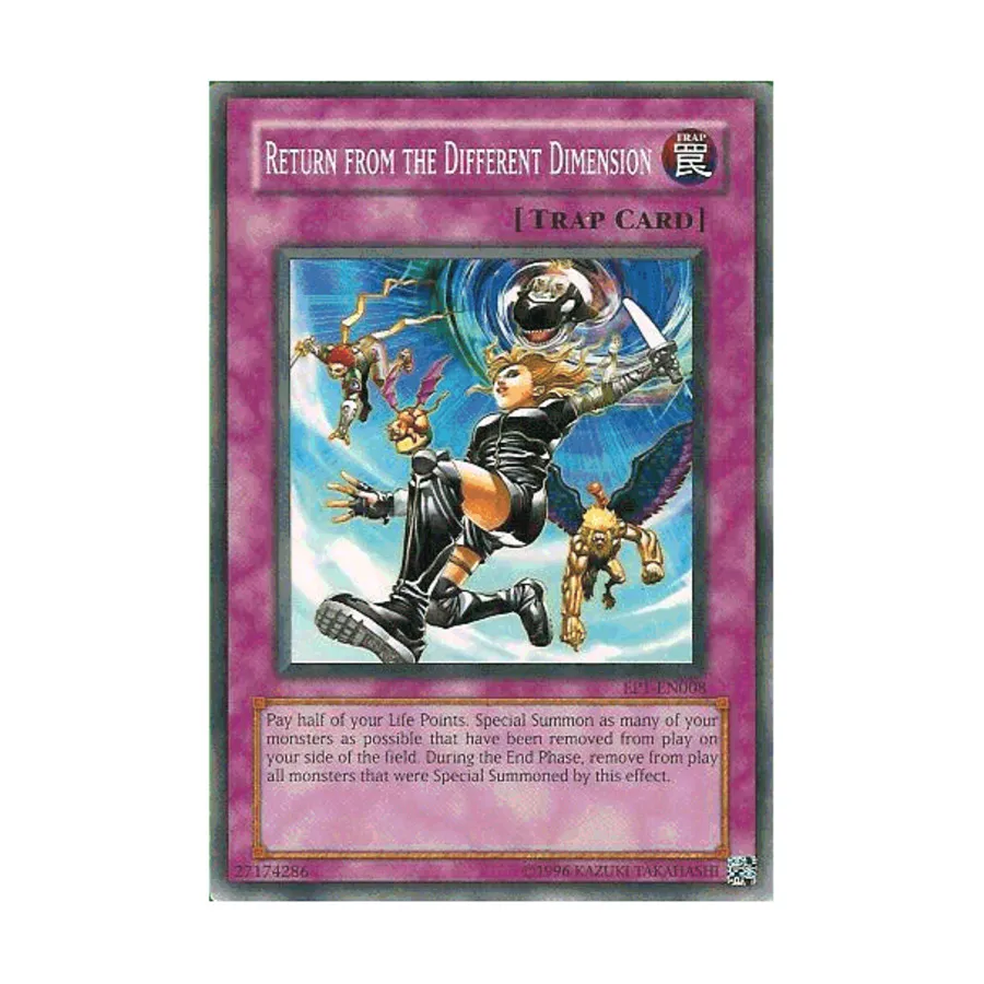 

CCG Возвращение из другого измерения (общее), Yu-Gi-Oh - Promo - Singles