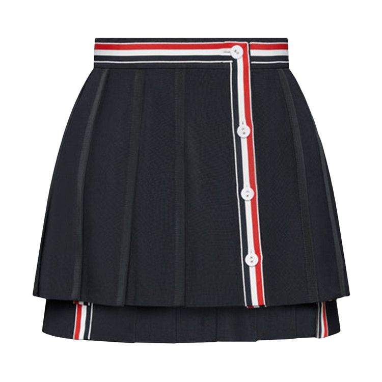 

Юбка Thom Browne Mini Wrap Pleated Skirt 'Brown'