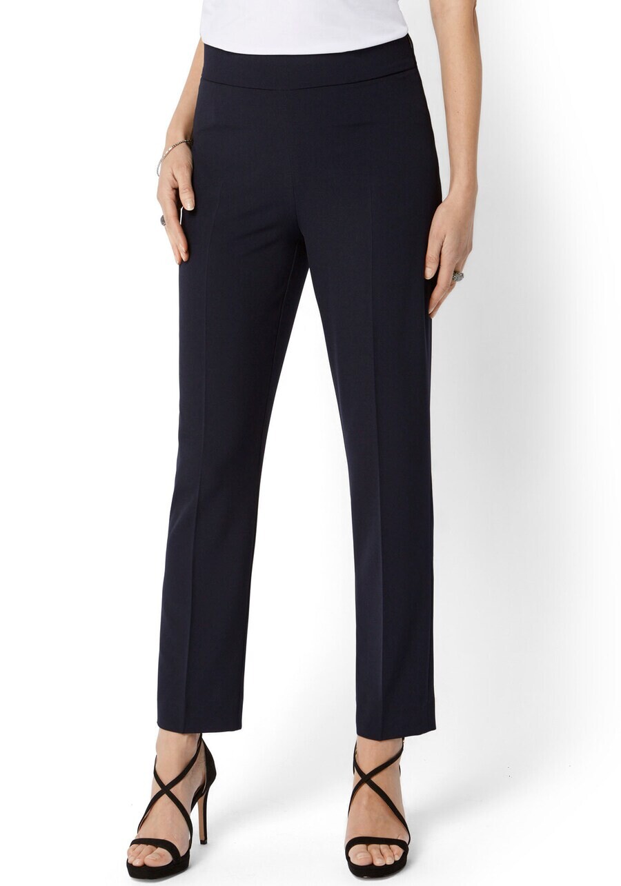 

Брюки HERMANN LANGE Collection Regular Pleated Pants, ночной синий