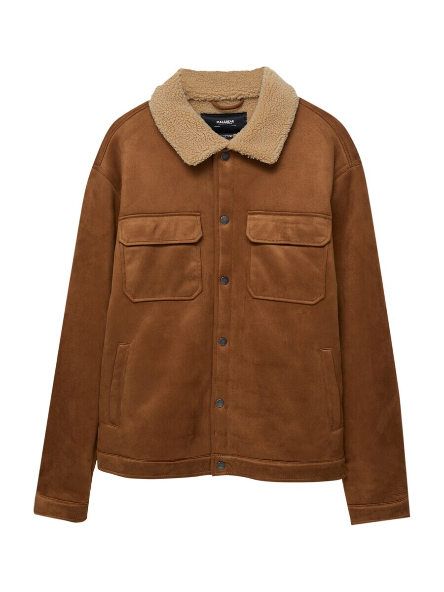 

Межсезонная куртка Pull&Bear, коричневый