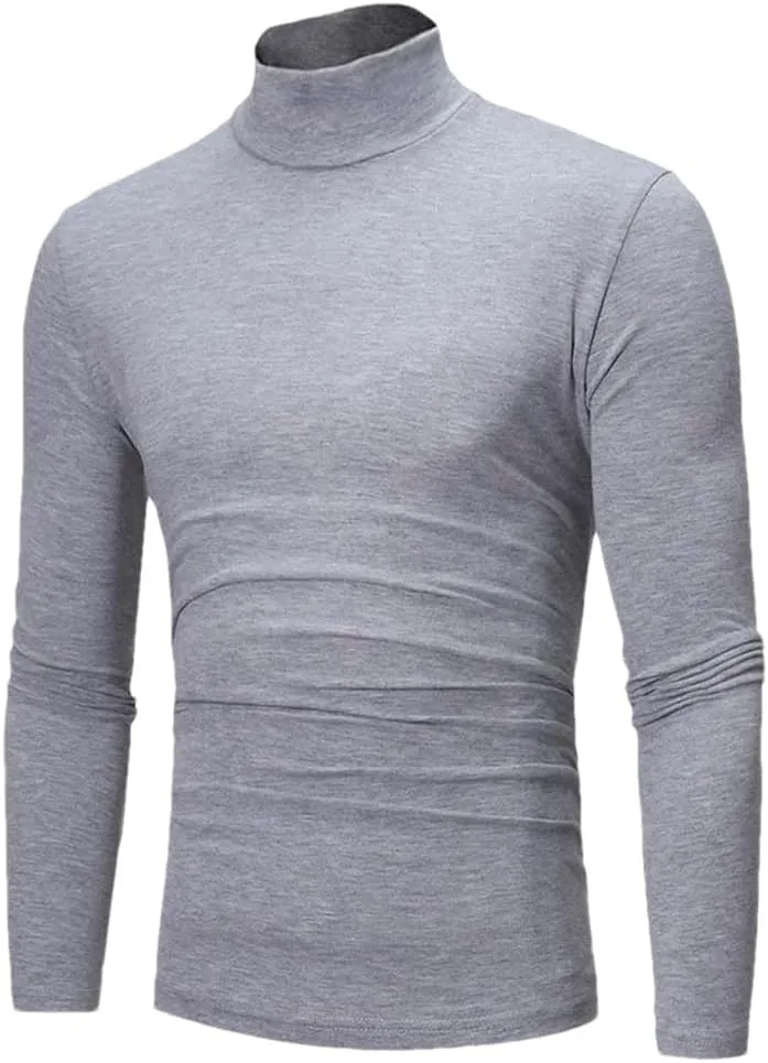

Мужской пуловер с длинными рукавами Slim Fit, эластичный и дышащий