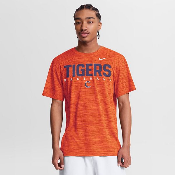 

Мужская футболка orange clemson tigers dugout velocity dri-fit Nike